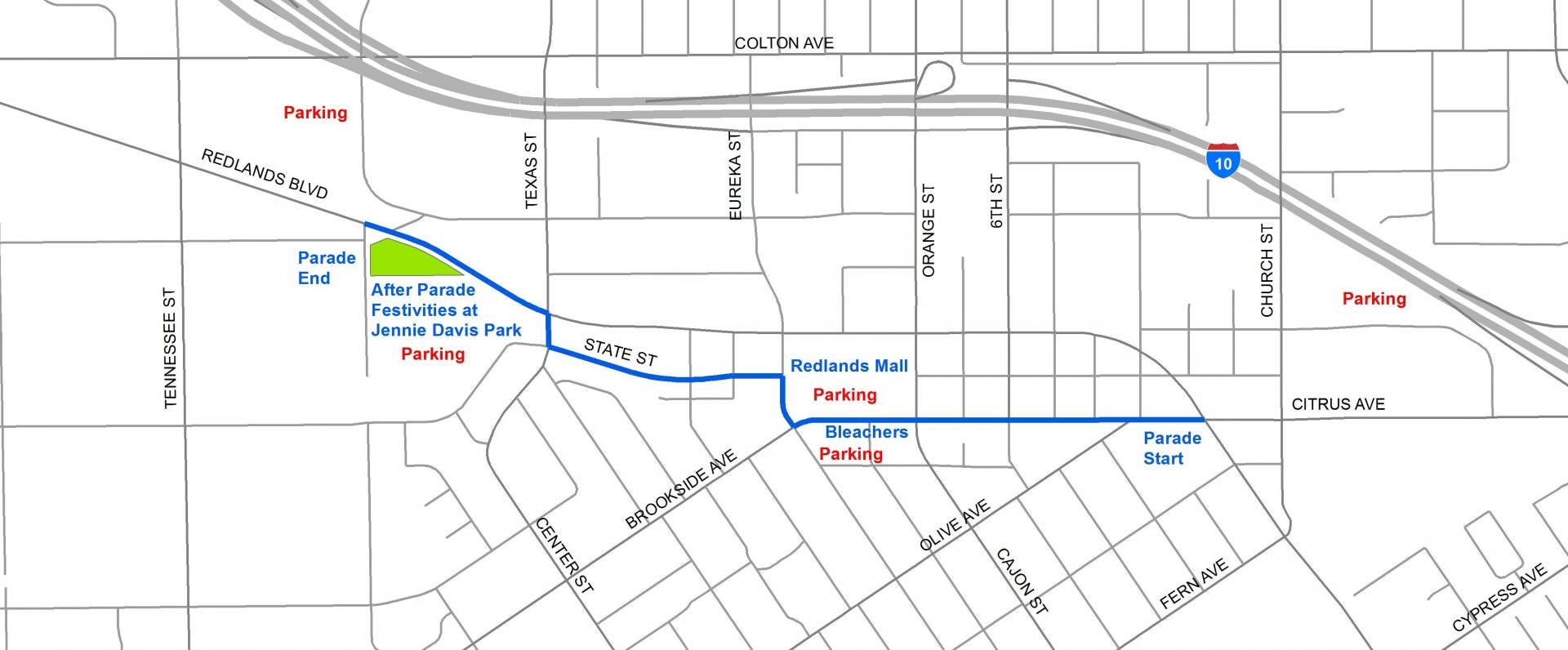 map veterans parade 2
