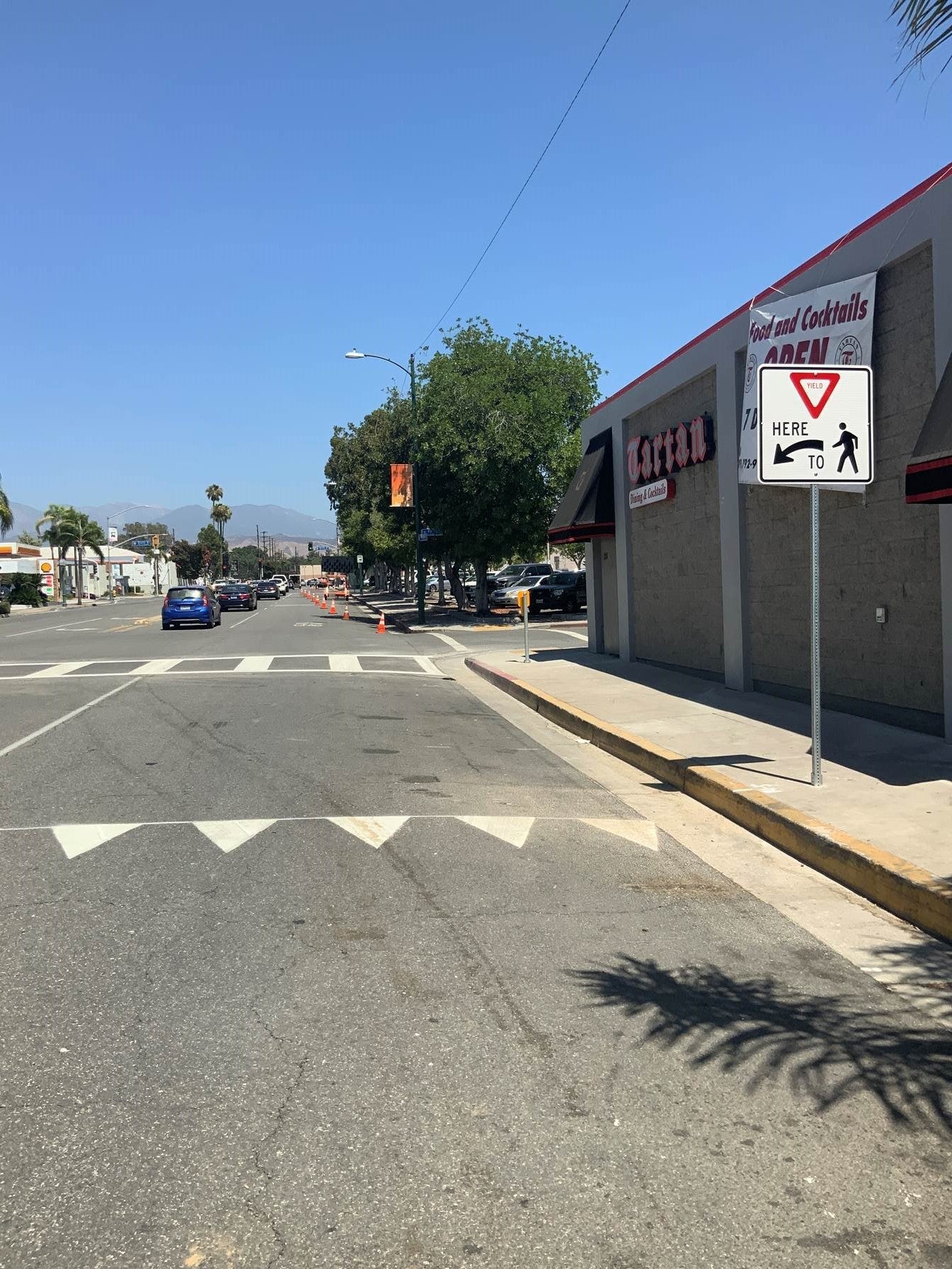 Pedestrian safety improvements installed at first intersections