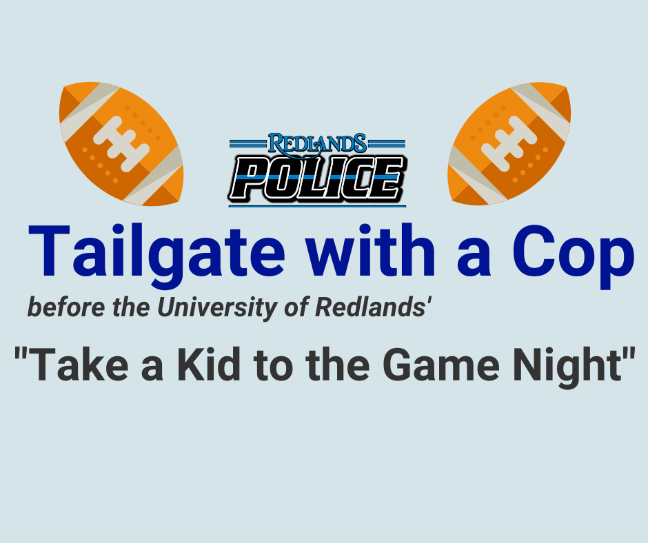 Tailgate with a Cop