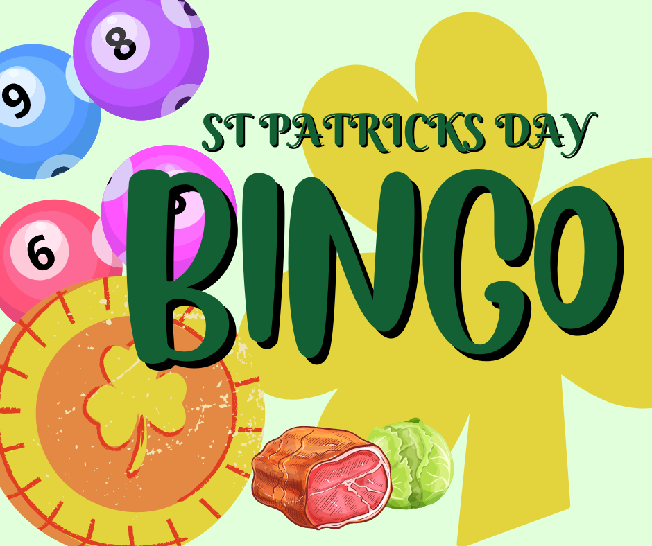 St Patrick’s Day BINGO!