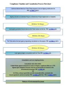 Tribal Government Consultation Process Flowchart
