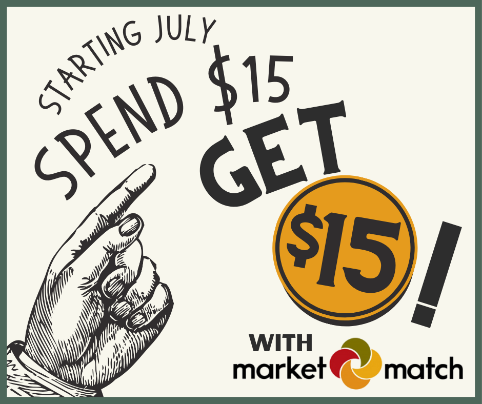 Spend $15 Get $15 with Market Match