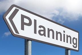 Image of a Planning arrow sign