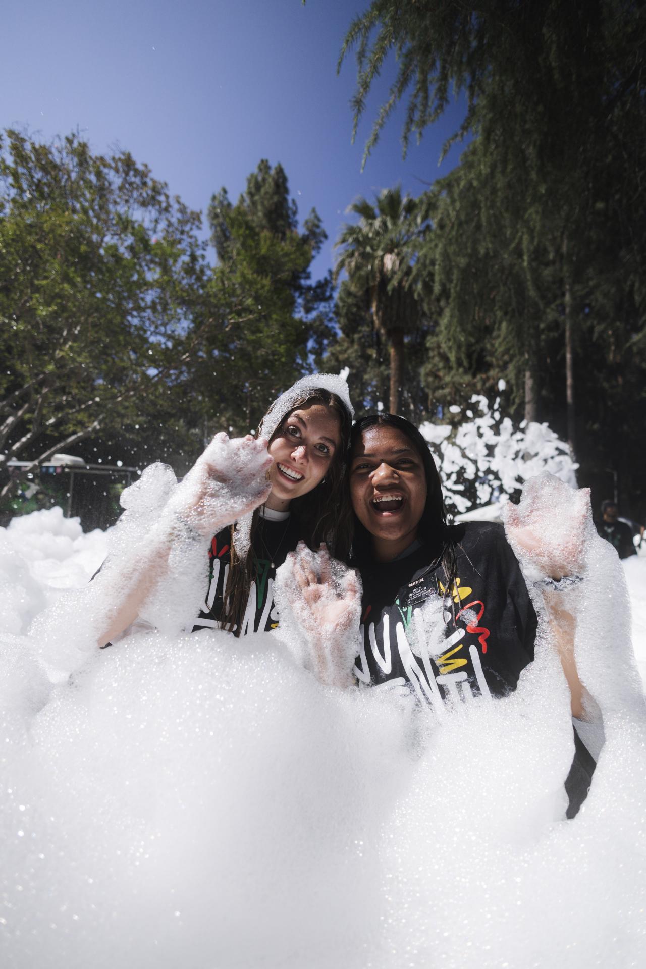 Juneteenth foam area